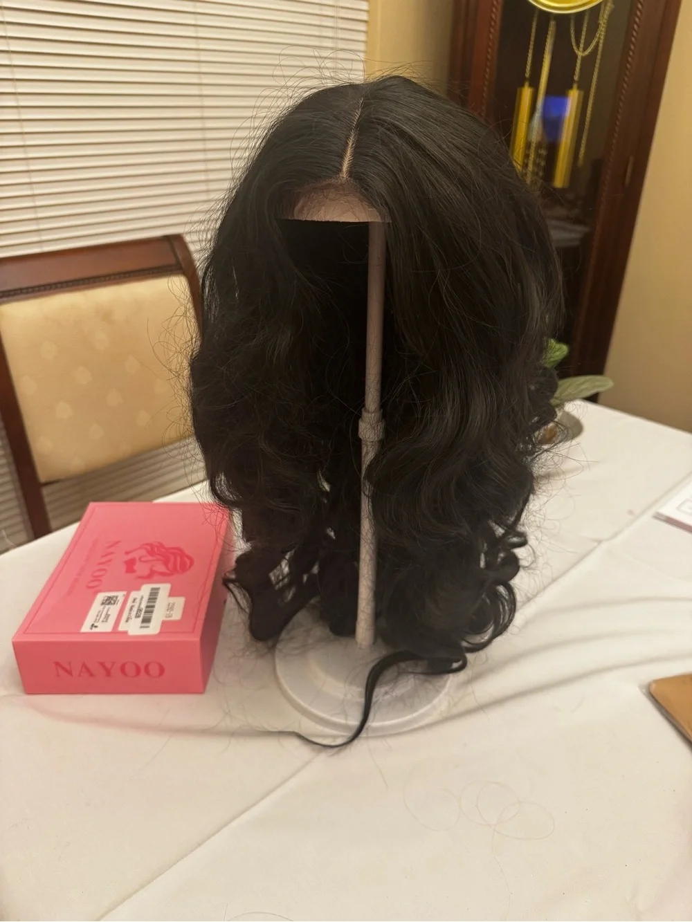 Black Long Wavy Women's Wig - Natural-Look Hair